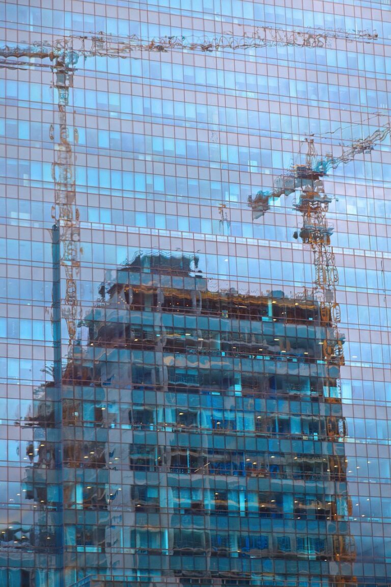 architecture, building, structure, modern, tower, reflection, real estate, glass, facade, city